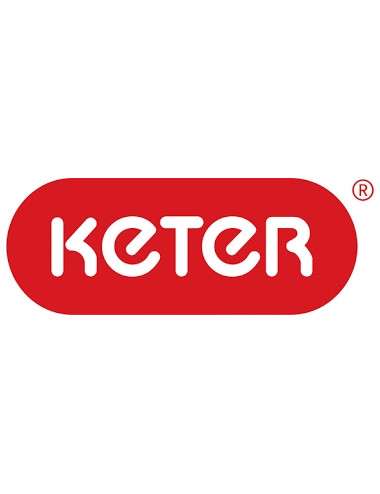KETER KOSZ NA ŚMIECI BIN 10L Kis Chic Bin S - STALOWY IT
