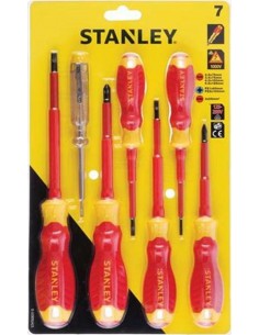 STANLEY WKRĘTAKI  7cz. VDE /PZ2+SL4+TESTER/