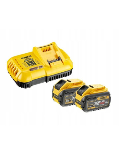 DEWALT AKUMULATOR 2x18V 9,0Ah  + ŁADOWARKA
