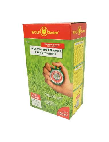 WOLF GARTEN TRAWA UZUPEŁNIAJĄCA TURBO REGENERACJA 100 M2 SR 100 OZN. PARTII DE073-343109M