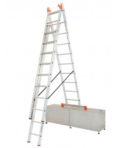 KRAUSE DRABINA TRIBILO 3X10 SZCZEBLI ADAPTACJA NA SCHODY