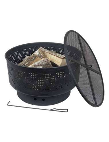 MASTER GRILL PALENISKO OGRODOWE Z OSŁONĄ PRZECIWISKROWĄ 59cm