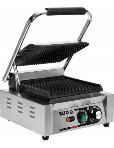 YATO GRILL KONTAKTOWY RYFLOWANY 32cm