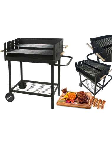 GRILL PROSTOKĄTNY DLA PROFESJONALISTÓW Master Grill MG648