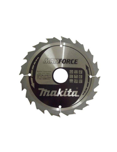 MAKITA PIŁA TARCZOWA  170x30x16z MAKFORCE DREWNO B-32122
