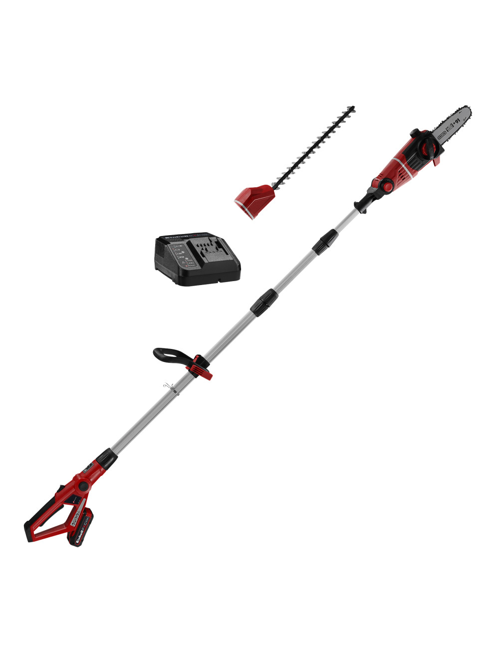 Einhell Okrzesywarka Nożyce do żywopłotu 2w1 GE-HC 18 Li T Kit Aku