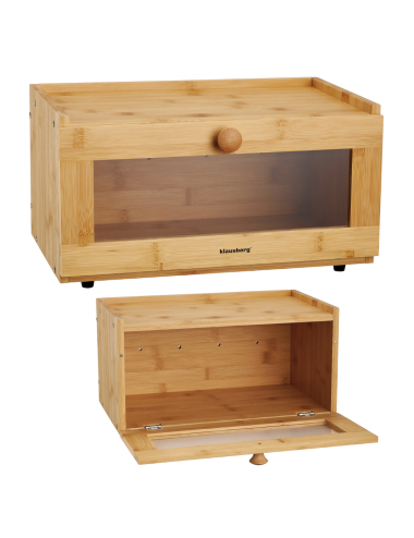 KLAUSBERG CHLEBAK BAMBUSOWY AKRYLOWY FRONT 35,5x24x18cm
