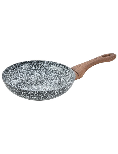 KINGHOFF PATELNIA ALUMINIUMIOWA SZARY MARMUREK 24cm