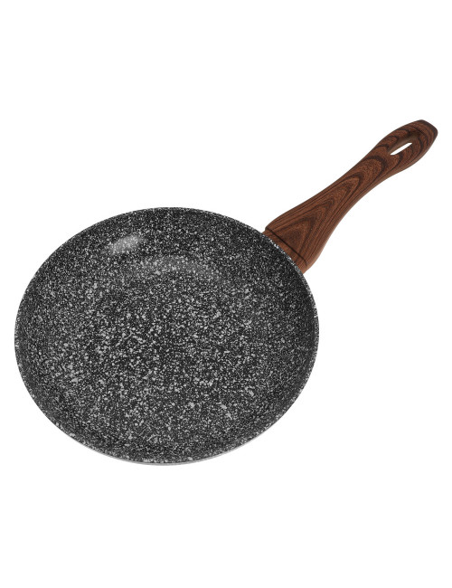 KINGHOFF PATELNIA ALUMINIUMIOWA SZARY MARMUREK 24cm