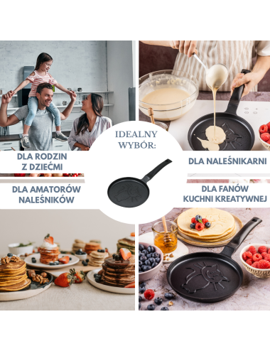 KLAUSBERG PATELNIA DO NALEŚNIKÓW ALUMINIOWA WZÓR KOTEK NIEPRZYWIERAJĄCA POWŁOKA 18cm