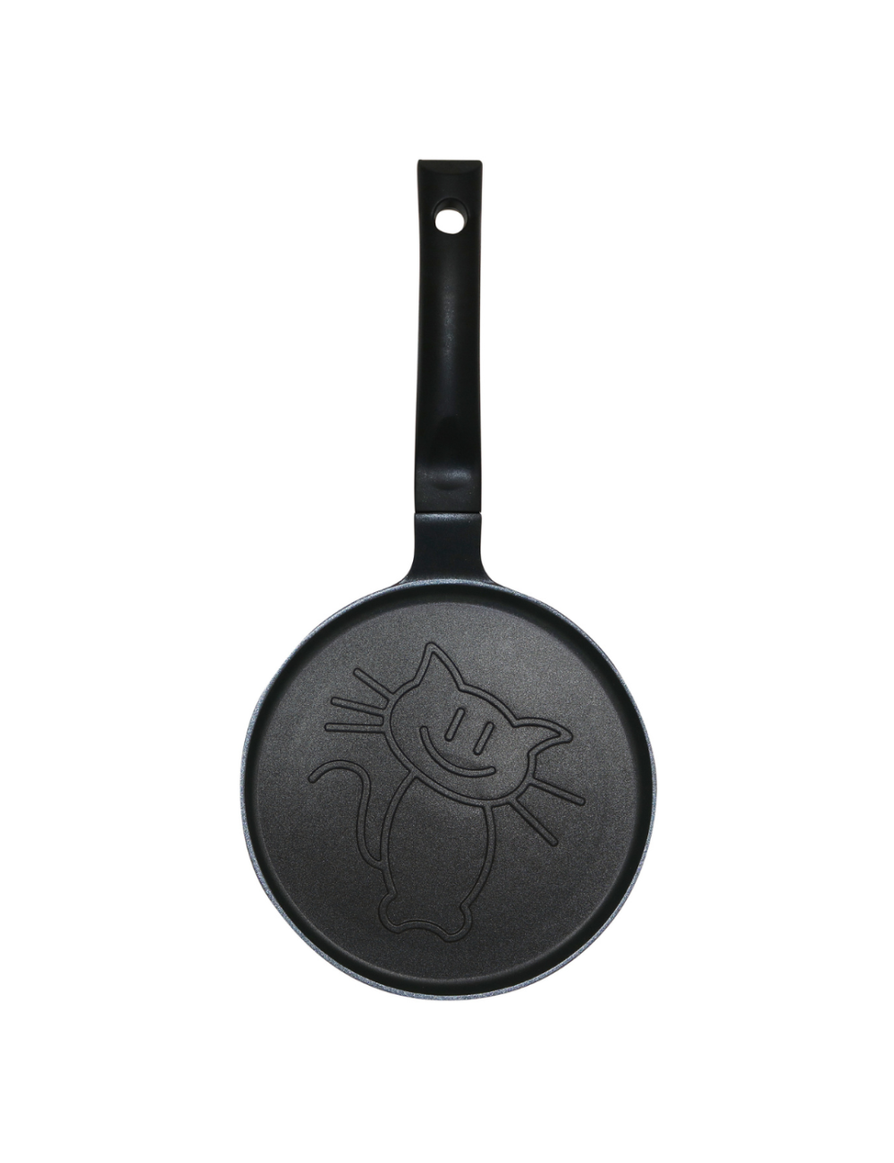 KLAUSBERG PATELNIA DO NALEŚNIKÓW ALUMINIOWA WZÓR KOTEK NIEPRZYWIERAJĄCA POWŁOKA 18cm