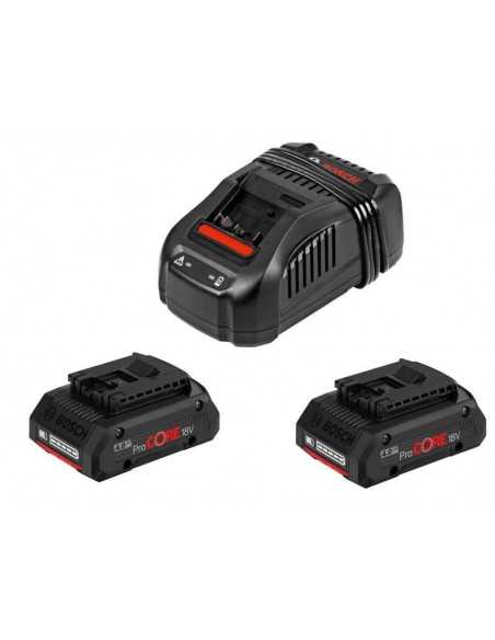 BOSCH AKUMULATOR 18V 2x4,0Ah GBA PROCORE + ŁADOWARKA GAL1880CV