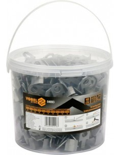VOREL KLIPSY DO POZIOMOWANIA PŁYTEK 400szt. 04693