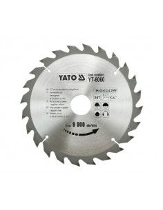 YATO PIŁA TARCZOWA WIDIOWA 184x30mm  24-ZĘBY  6060
