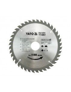 YATO PIŁA TARCZOWA WIDIOWA 184x30mm  40-ZĘBÓW 6061