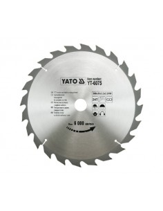 YATO PIŁA TARCZOWA WIDIOWA 300x30mm  24-ZĘBY 6075