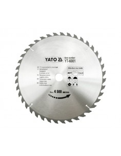 YATO PIŁA TARCZOWA WIDIOWA 350x30mm  40-ZĘBÓW 6081