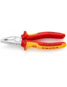 KNIPEX SZCZYPCE UNIWERSALNE IZOLOWANE 180mm