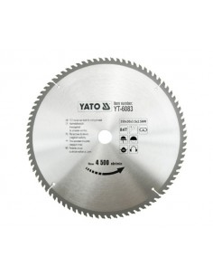 YATO PIŁA TARCZOWA WIDIOWA 350x30mm  84-ZĘBÓW  6083