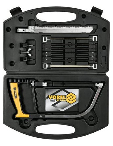 VOREL PIŁA WIELOFUNKCYJNA Z ZESTAWEM BRZESZCZOTÓW