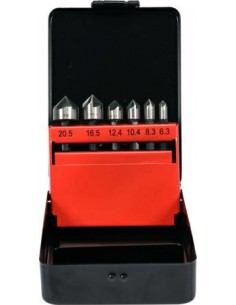 YATO POGŁĘBIACZ DO METALU 6szt. 6,3-20,5mm HEX