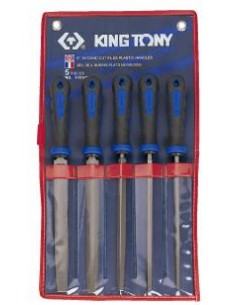 KING TONY ZESTAW PILNIKÓW 200mm / 5szt.