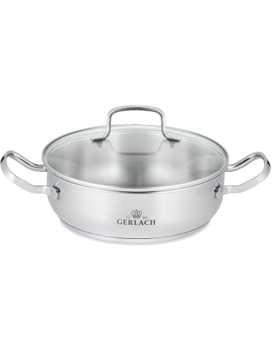 GERLACH.GARNEK Z POKRYWKĄ 24cm SIMPLE