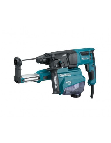 MAKITA MŁOTOWIERTARKA SDS-PLUS Z OPCJĄ KUCIA 800W 2,2J AVT DODATKOWY UCHWYT + ODSYS HR2653T