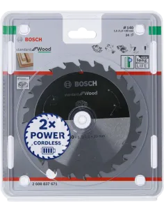 BOSCH PIŁA STANDARD WOOD ACCU 140x20x24z