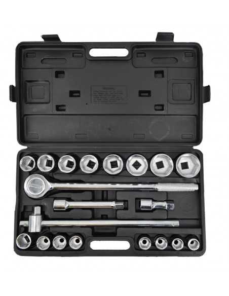 AWTOOLS ZESTAW KLUCZY 21el. 3/4"/ PLASTIKOWA WALIZKA