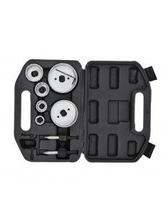 AWTOOLS ZESTAW OTWORNIC WOLFRAMOWYCH DO GLAZURY 9 elem. 22-73 mm