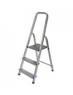 AWTOOLS DRABINA ALUMINIOWA WOLNOS. 3ST.150KG