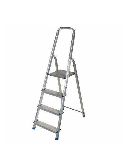 AWTOOLS DRABINA ALUMINIOWA WOLNOS. 4ST.150KG