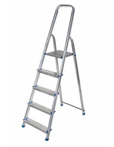 AWTOOLS DRABINA ALUMINIOWA WOLNOS. 5ST.150KG