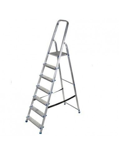 AWTOOLS DRABINA ALUMINIOWA WOLNOS. 7ST.150KG