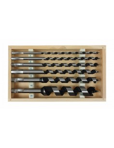 ŚWIDER DO DREWNA KPL. 6szt./230mm /SILVER 6/8/10/12/16/25mm