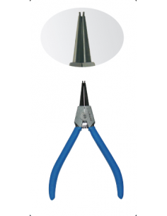 KING TONY SZCZYPCE SEGERA  180mm ZEWNĘTRZNE PROSTE