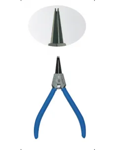 KING TONY SZCZYPCE SEGERA  180mm ZEWNĘTRZNE PROSTE