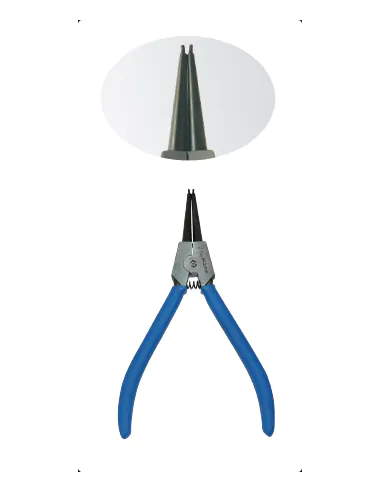 KING TONY SZCZYPCE SEGERA  180mm ZEWNĘTRZNE PROSTE