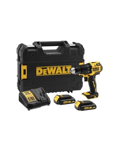 DEWALT WIERTARKO-WKRĘTARKA UDAROWA 18V 65Nm 2x1,5Ah BRUSHLESS DCD709S2T