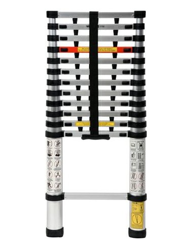 VOREL DRABINA ALUM.TELESKOP 3,8m 13st