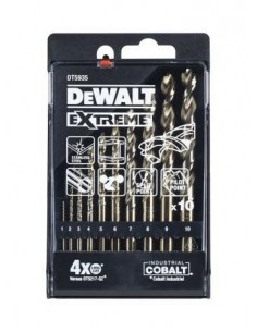 DEWALT WIERTŁO KOBALT KPL.10szt.