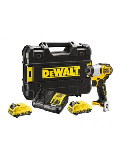 DEWALT ZAKRĘTARKA UDAROWA 12V 163Nm 2x2,0Ah DCF801D2