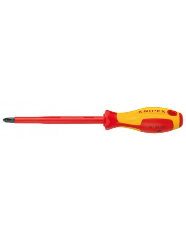 KNIPEX WKRĘTAK KRZYŻAKOWY IZOLOWANY PH0 x 60mm
