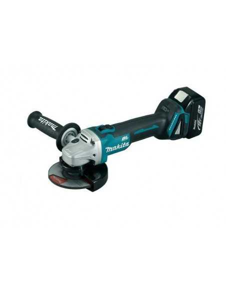 MAKITA SZLIFIERKA KĄTOWA 18V 125mm 3 x 5,0Ah LI-ION BEZSZCZOTKOWA WALIZKA MAKPAC DGA504RT3J