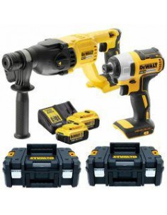 DEWALT.ZESTAW COMBO 18V DCK2023M2T (DCH133 + DCF787) 2x4,0Ah