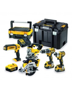 DEWALT.ZESTAW COMBO 18V DCD796+DCF887+DCS39+DCS331+DCL050) 3x5,0Ah TSTAK DCK551P3T