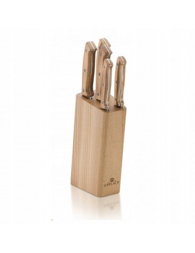 GERLACH.ZESTAW NOŻY W BLOKU  5szt. COUNTRY
