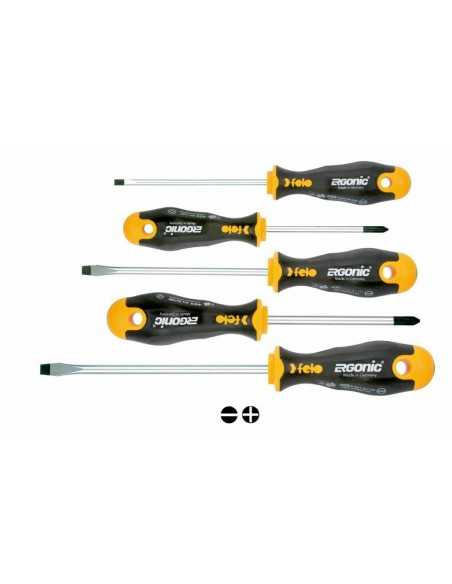 FELO ZESTAW WKRĘTAKÓW 5szt. SERIA 400 ERGONIC