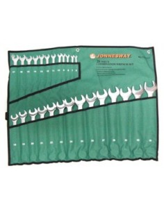 JONNESWAY KLUCZE PŁASKO-OCZKOWE KOMPLET 26szt. 6-32mm  W26126S